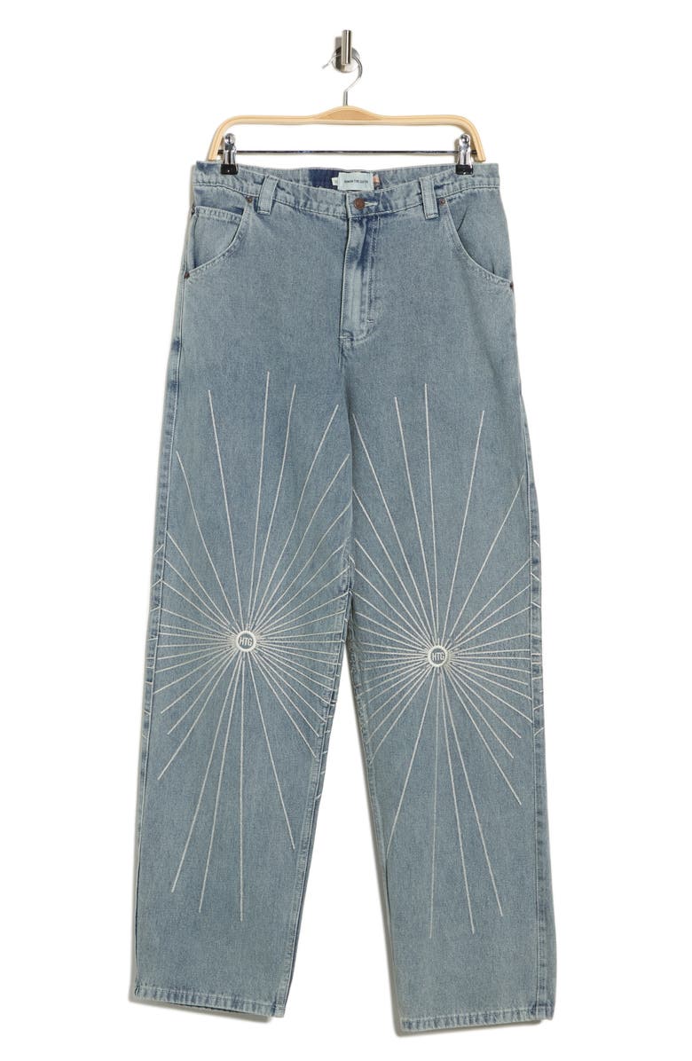 HONOR THE GIFT Dayton Straight Leg Jeans, Main, color, Indigo