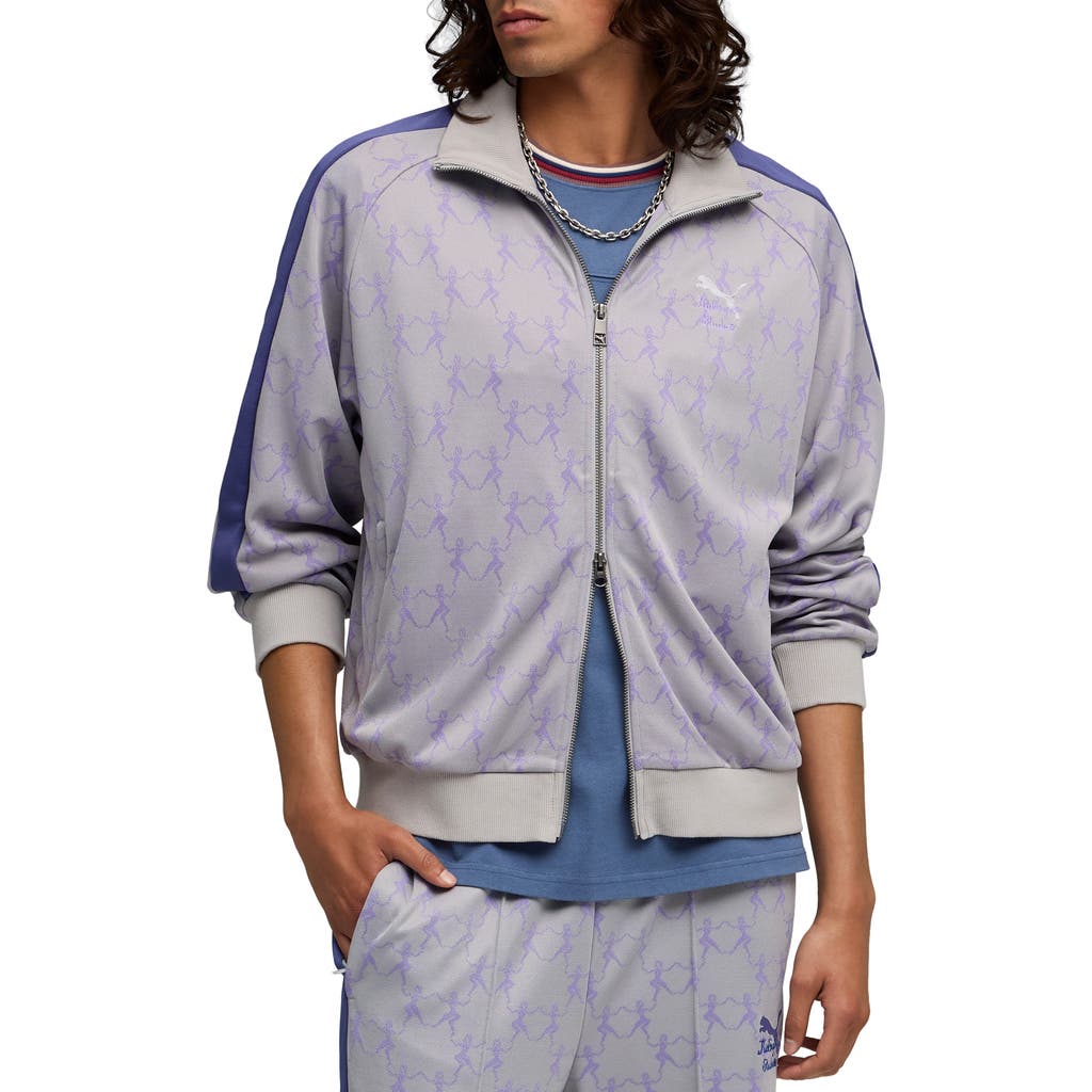 Puma X Kidsuper T7 Track Jacket In Purple