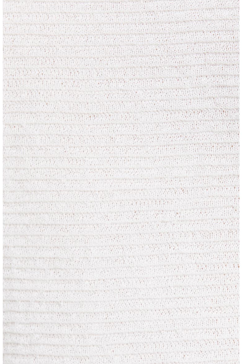 Refined Textured Knit Shell, Alternate, color, CREAM