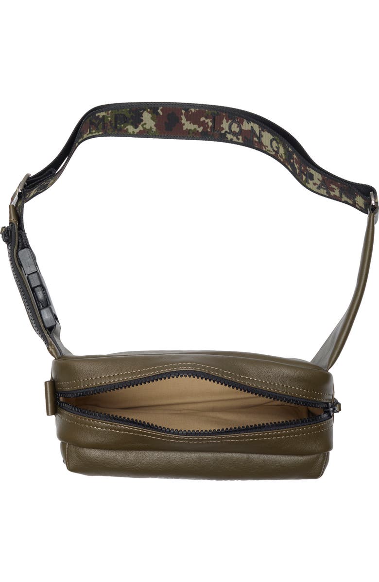 Longchamp LC3D Signature Leather Belt Bag, Alternate, color, Terra