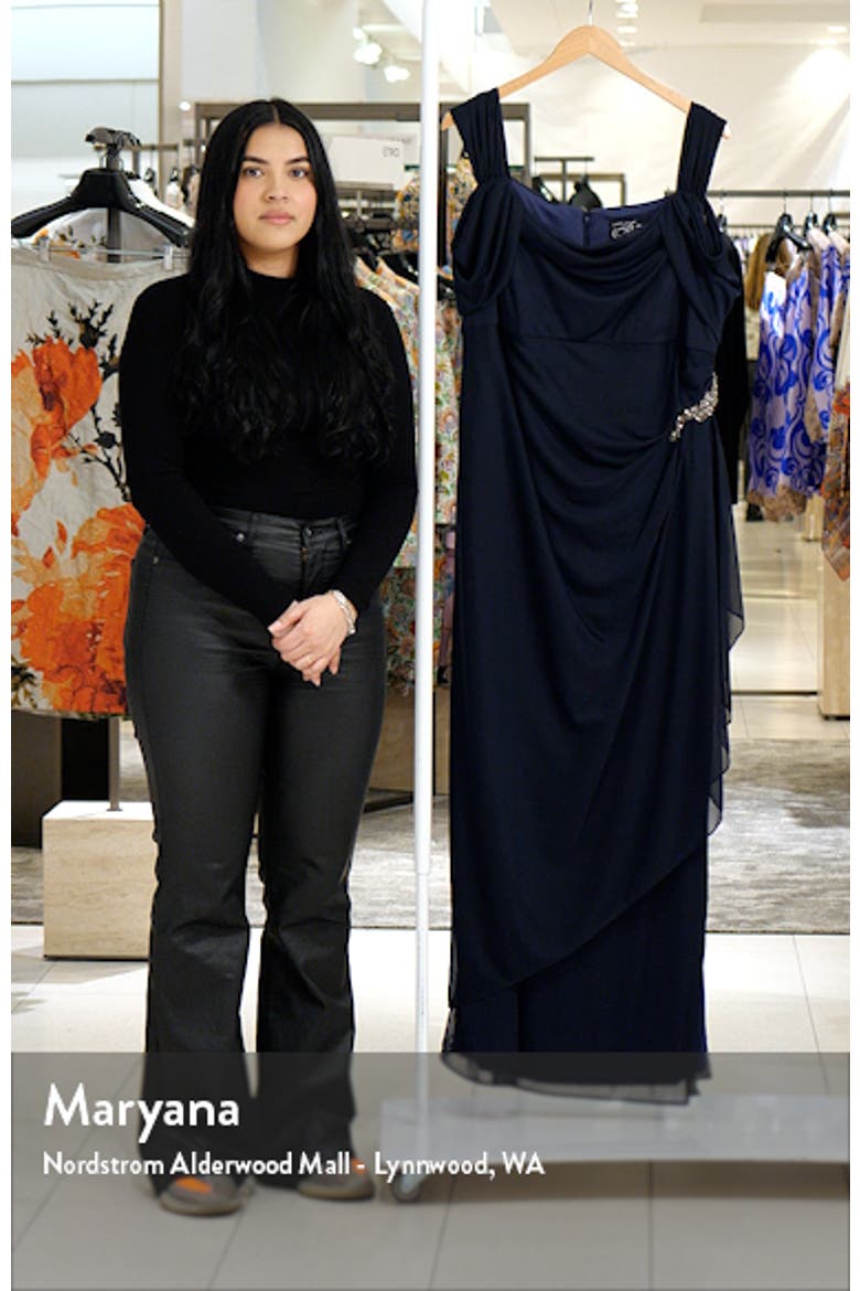 Embellished Cold Shoulder Gown video