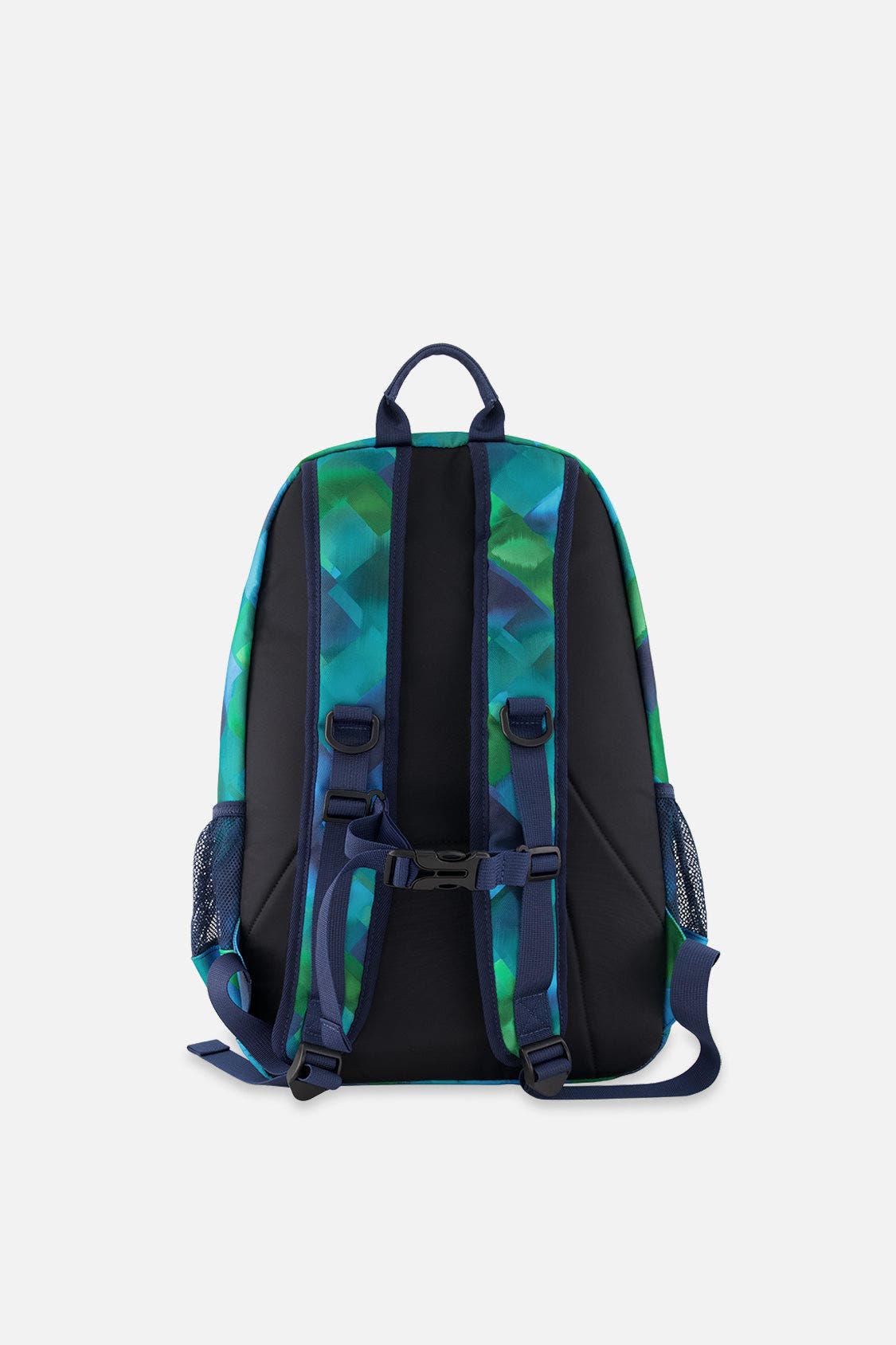 Backpack, Alternate, color, Blue Diamond Print