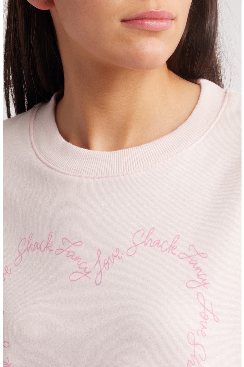 Aneria High-Low Crop Sweatshirt, Alternate, color, PUCKER UP PINK