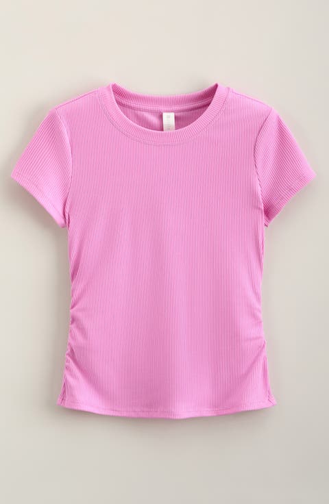 Kids' Game On Side Shirred T-Shirt