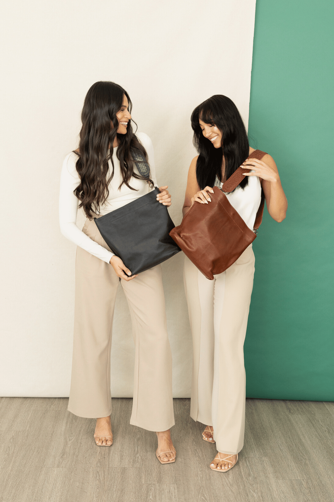Deux Mains Sarah Shoulder Bag, Alternate, color, Mahogany