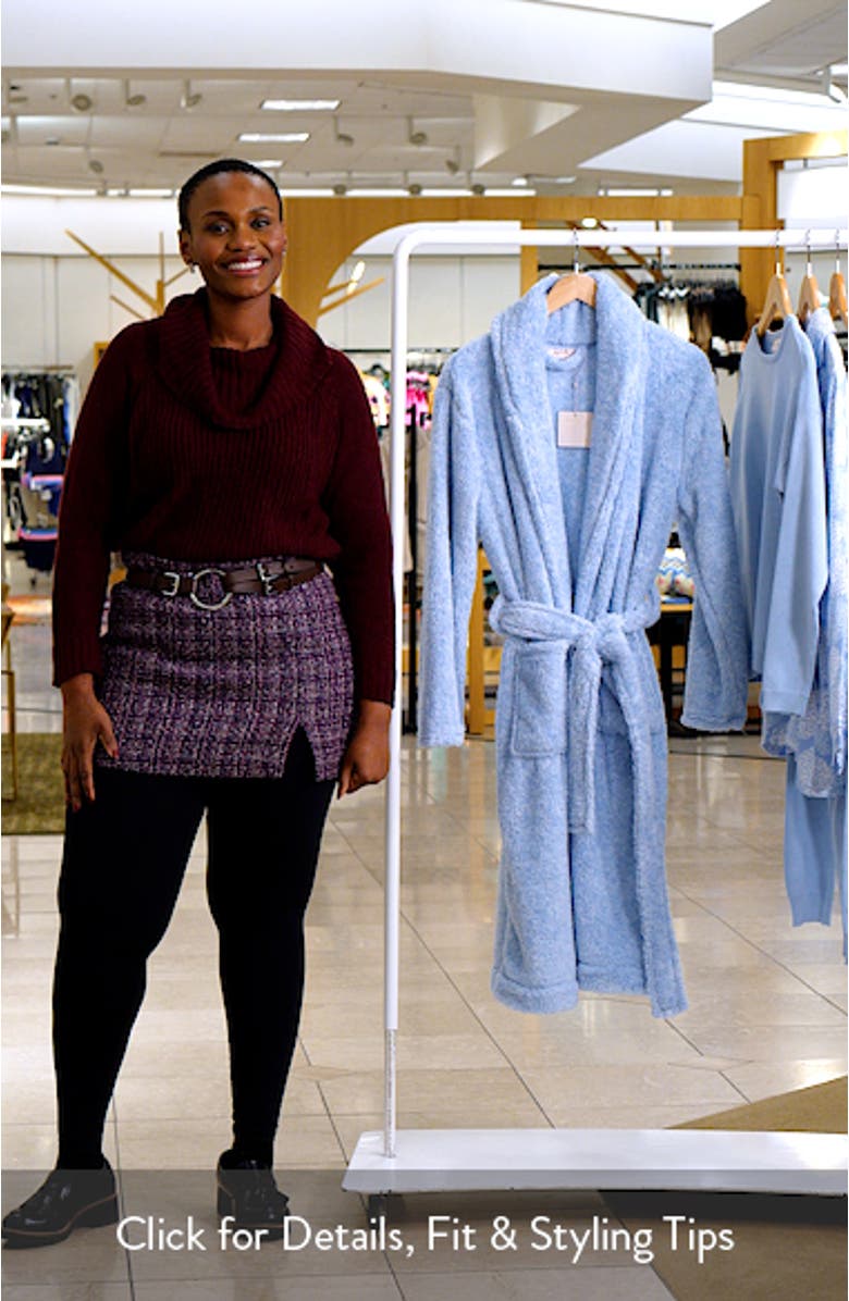 Plush Mid Length Robe, sales video thumbnail
