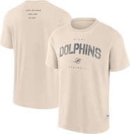 FANATICS Men's Fanatics Cream Miami Dolphins Elements Weathered Tonal Future Ground T-Shirt