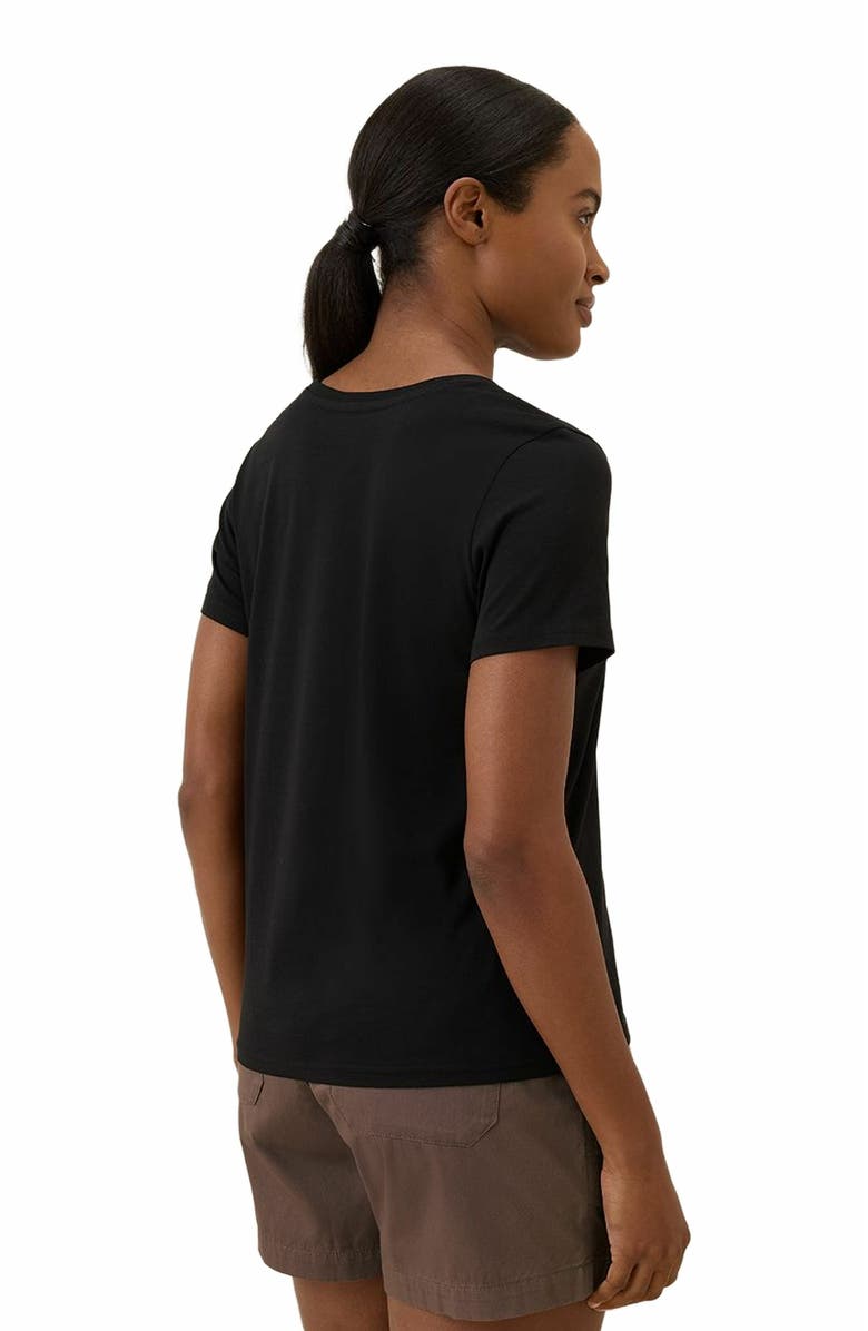 Pact Organic Cotton Luxe Stretch Jersey Slim Tee, Alternate, color,