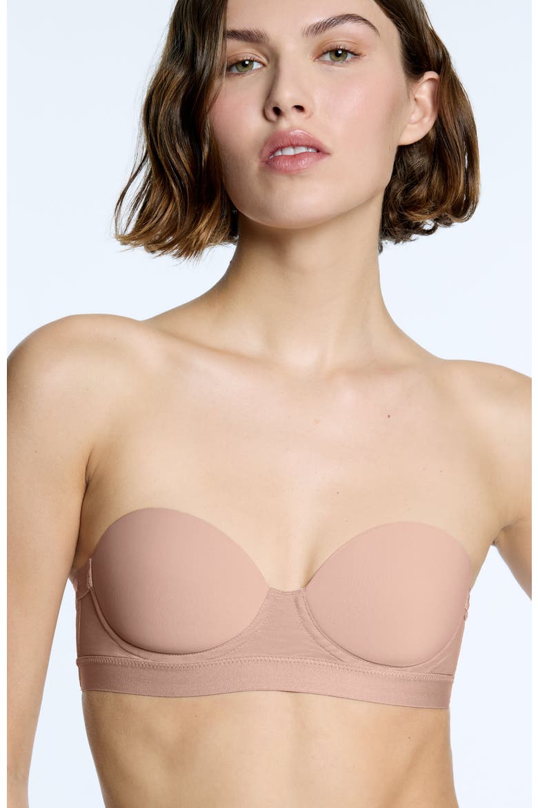 MVP Multiway Strapless Bra, Alternate, color, Sienna Rose