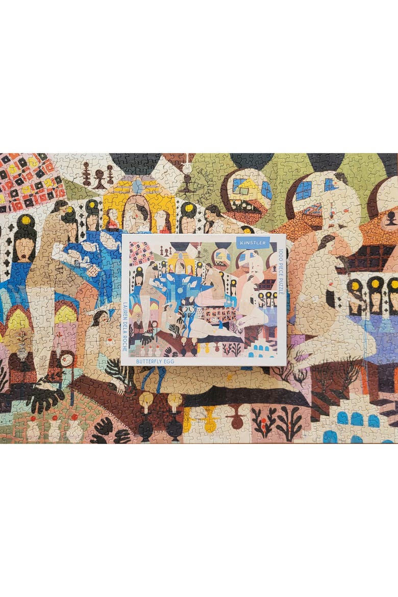 Butterfly Egg 1000 Piece Jigsaw Puzzle, Alternate, color, Multicolored