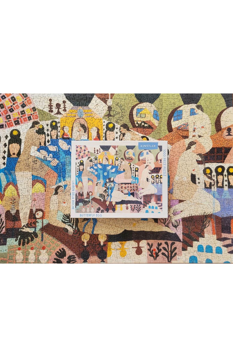 Kinstler Butterfly Egg 1000 Piece Jigsaw Puzzle, Alternate, color, Multicolored