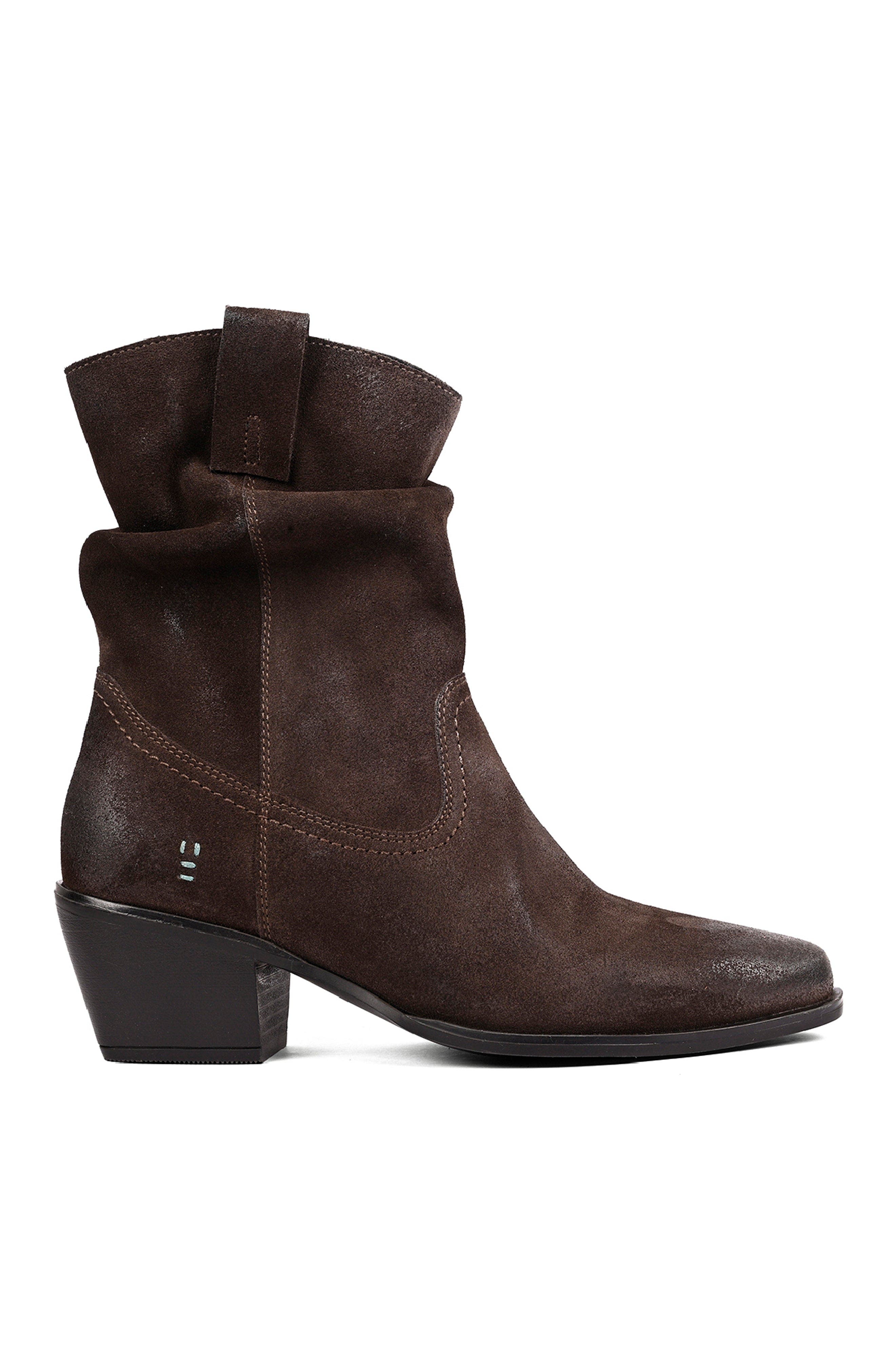 Interaction Pointed Toe Boot, Alternate, color, Dark Brown