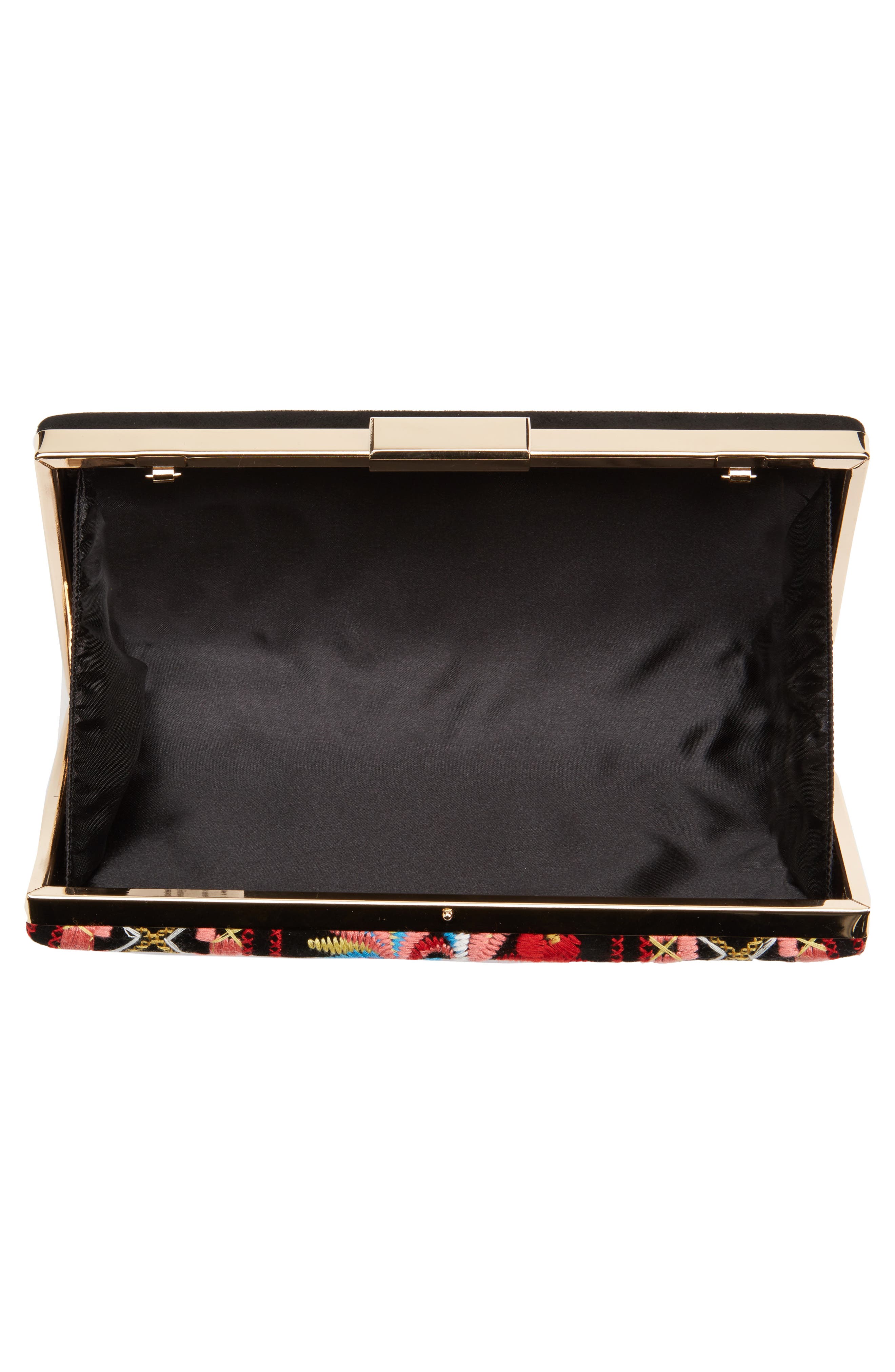 Shiraleah Verna Embroidered Minaudiere, Alternate, color, 