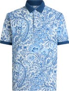 Etro Roma Cotton Piqué Polo