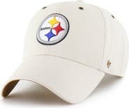 CARHARTT X 47 Men's Carhartt x '47 Natural Pittsburgh Steelers Undyed Clean Up Adjustable Hat
