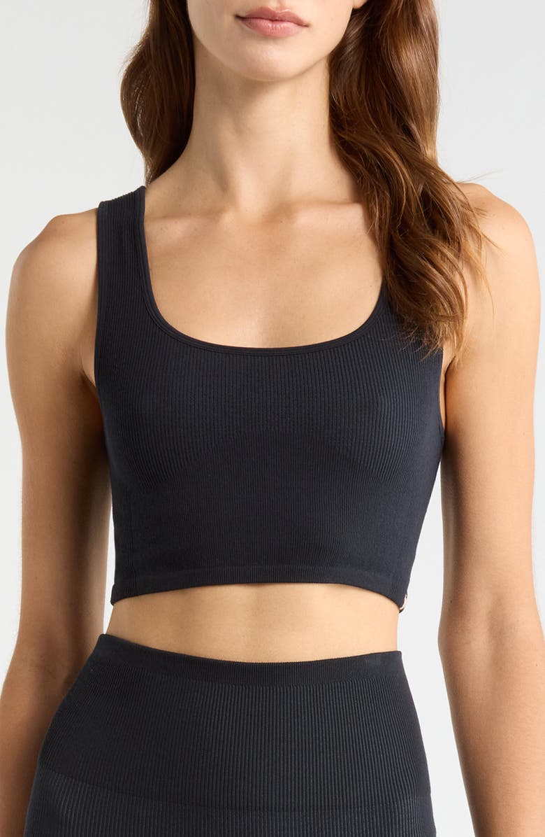 Lunya Seamless Flow Square Neck Bralette, Main, color, 