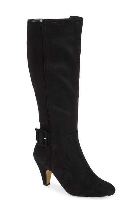Troy Knee High Buckle Boot (Women)