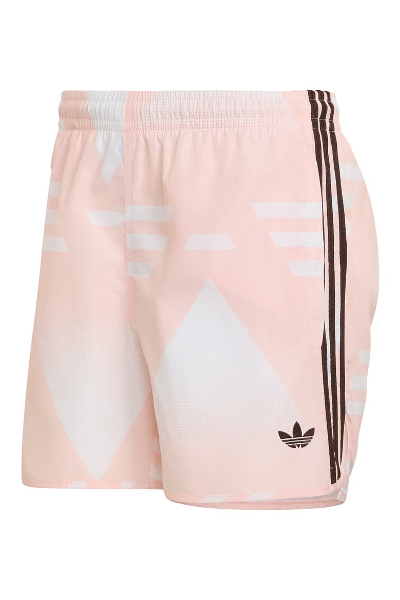 Bruised Banana Allover Print Shorts, Alternate, color, SANDY PINK/ /