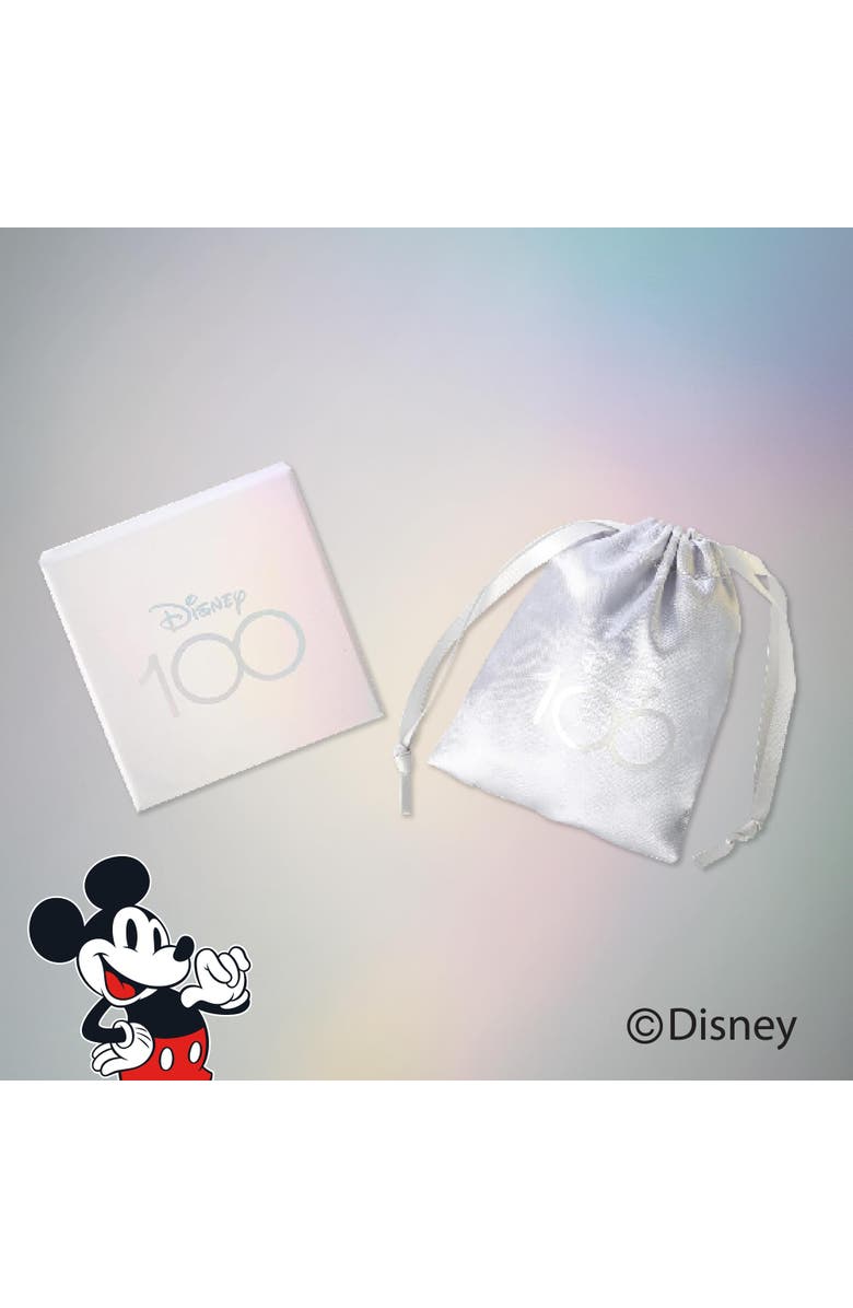 Disney Silver Plated Head Pendant, 18'' Chain, Alternate, color, Silver, Black, White