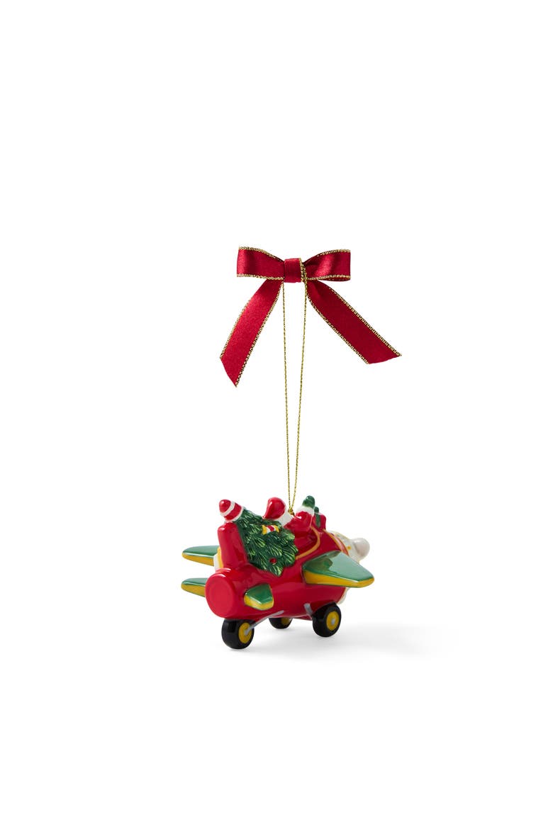 Christmas Tree Bring Tree Home Airplane Ornament, Alternate, color, Multi