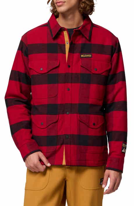 Columbia High Cascades Plaid Shirt Jacket