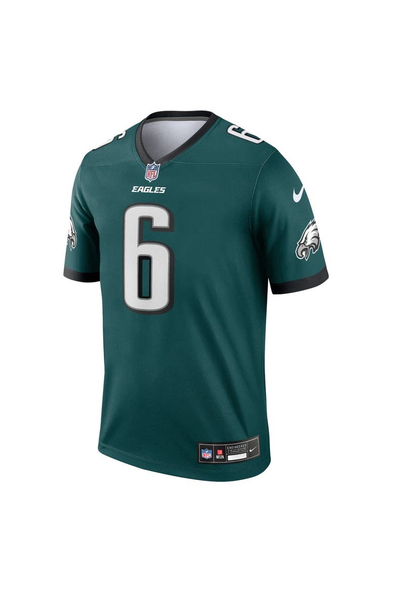 Men's Nike DeVonta Smith Midnight Green Philadelphia Eagles Legend Jersey, Alternate, color, Green