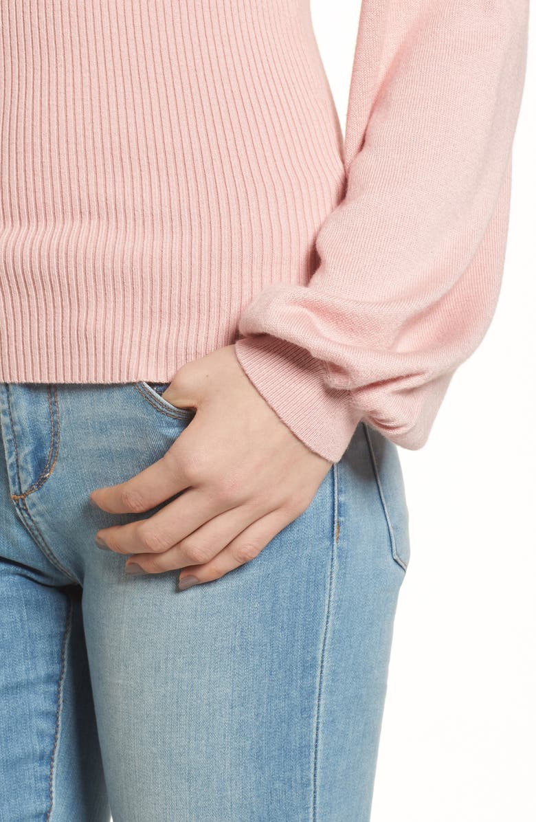 BP. Corset Knit Sweater, Alternate, color,