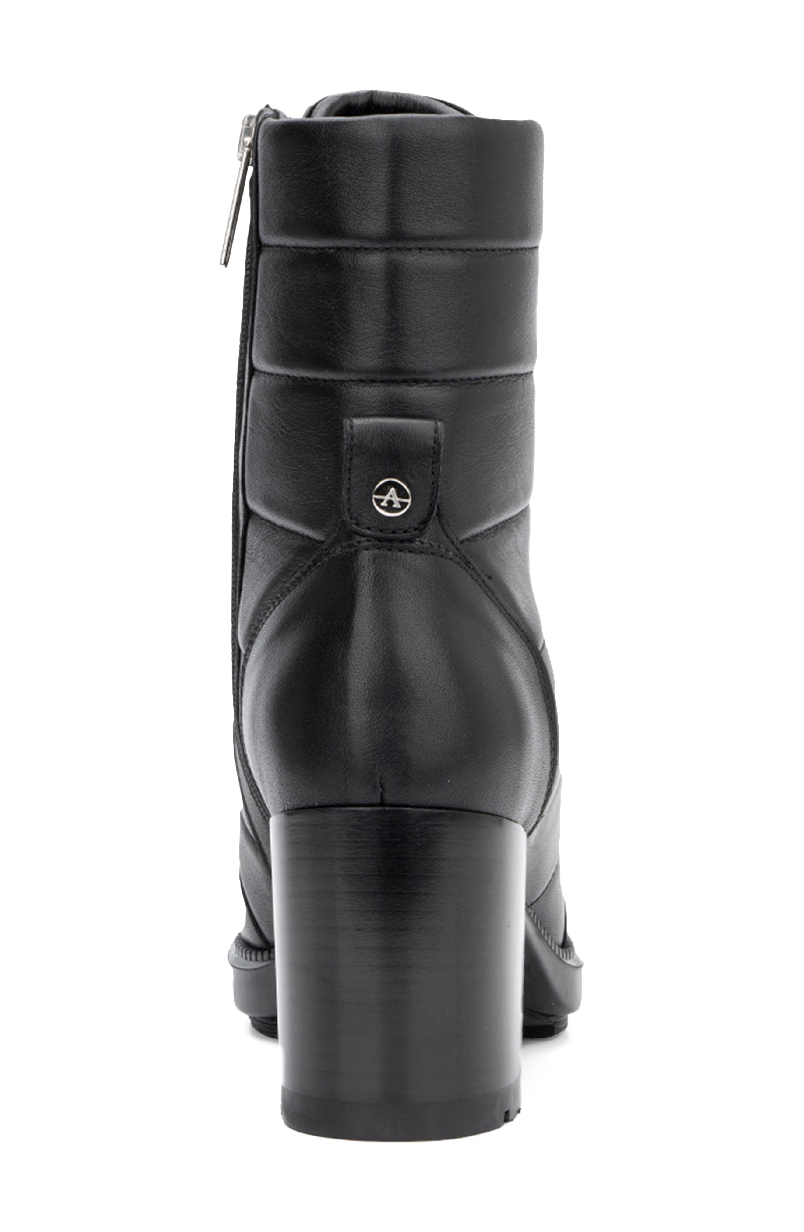 Aquatalia Ivanya Weatherproof Hiker Boot, Alternate, color, Black