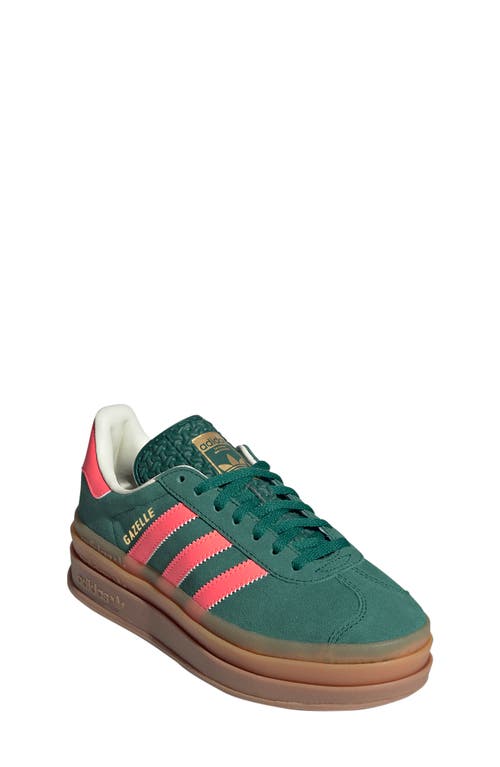 Adidas Originals Adidas Kids' Gazelle Bold Sneaker In Green