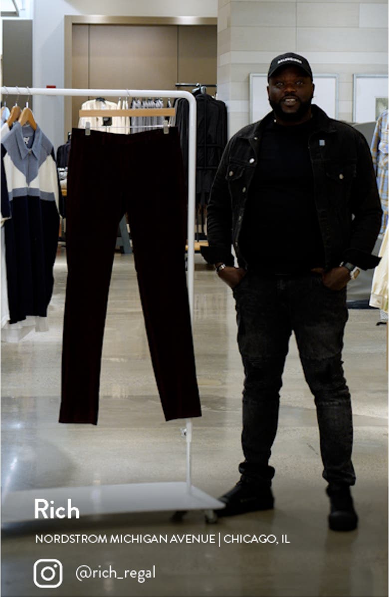 Rodger Extra Trim Fit Corduroy Pants, sales video thumbnail