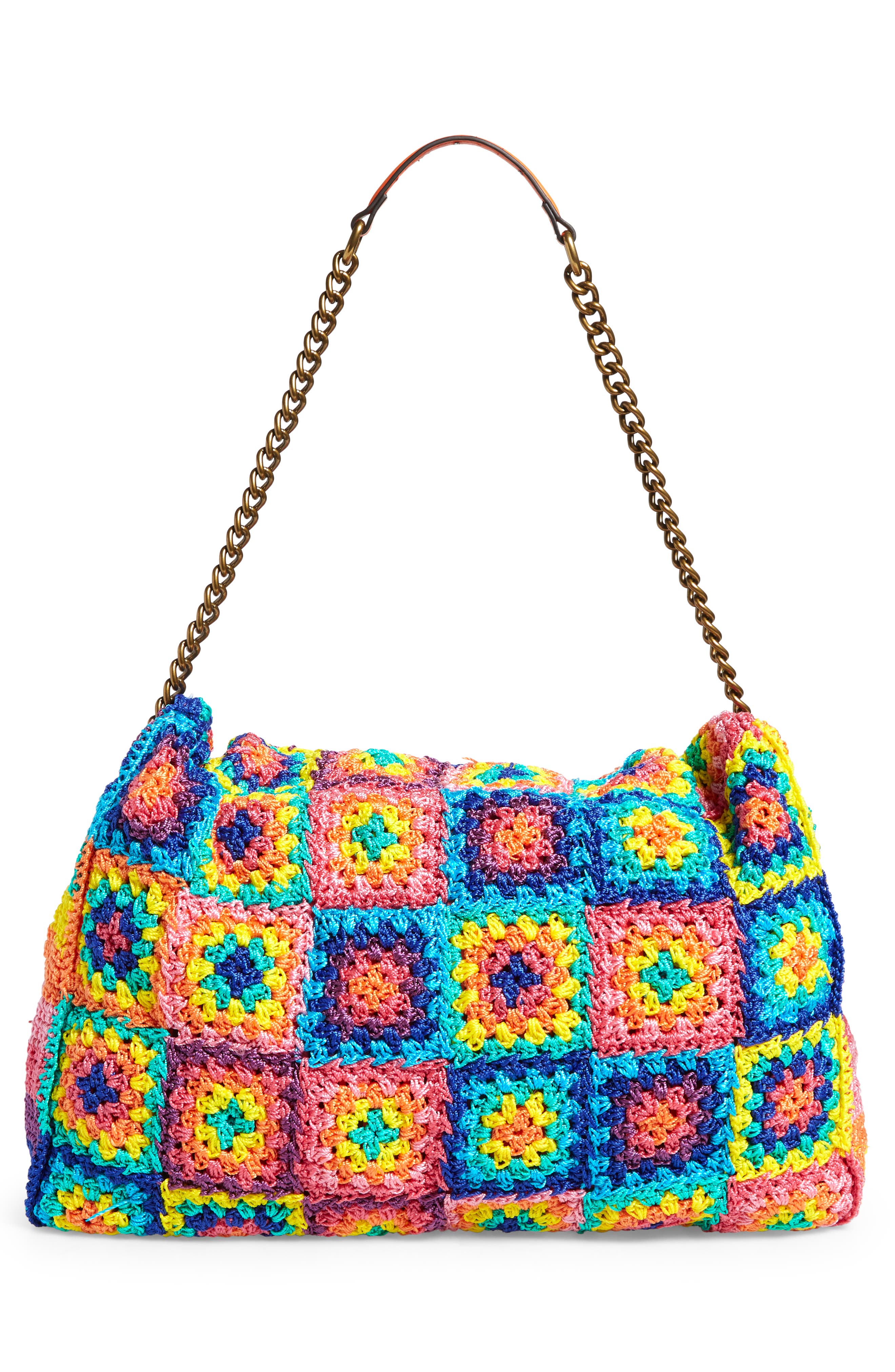 Kurt Geiger London XXL Kensington Crochet Shoulder Bag, Alternate, color, 