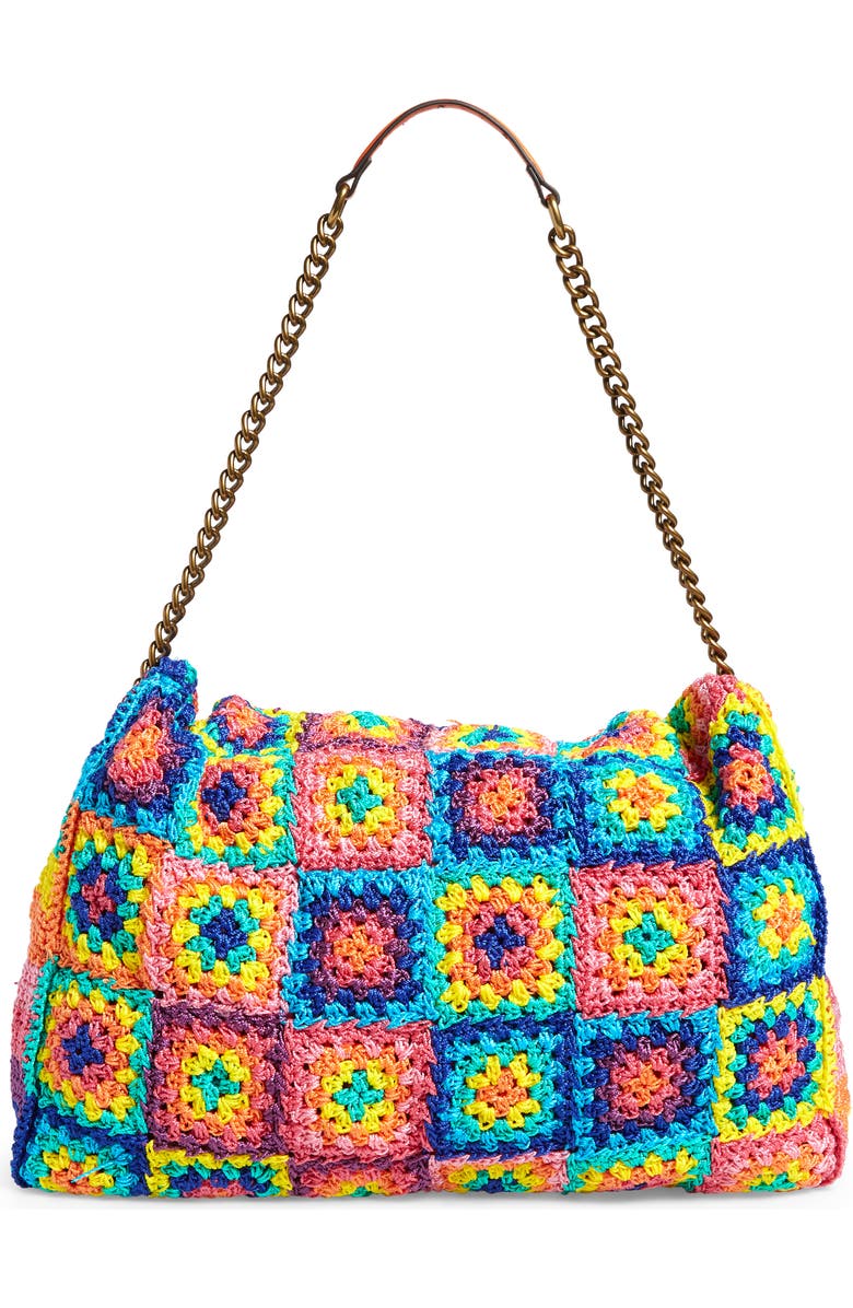 Kurt Geiger London XXL Kensington Crochet Shoulder Bag, Alternate, color,
