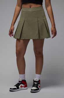 Jordan Poolside Pleated Miniskirt