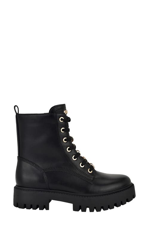 Guess Fionaa Lug Sole Bootie In Black