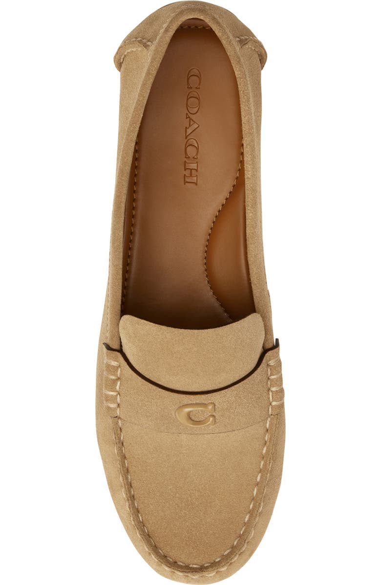 COACH Sculpted C Driving Loafer, Alternate, color,