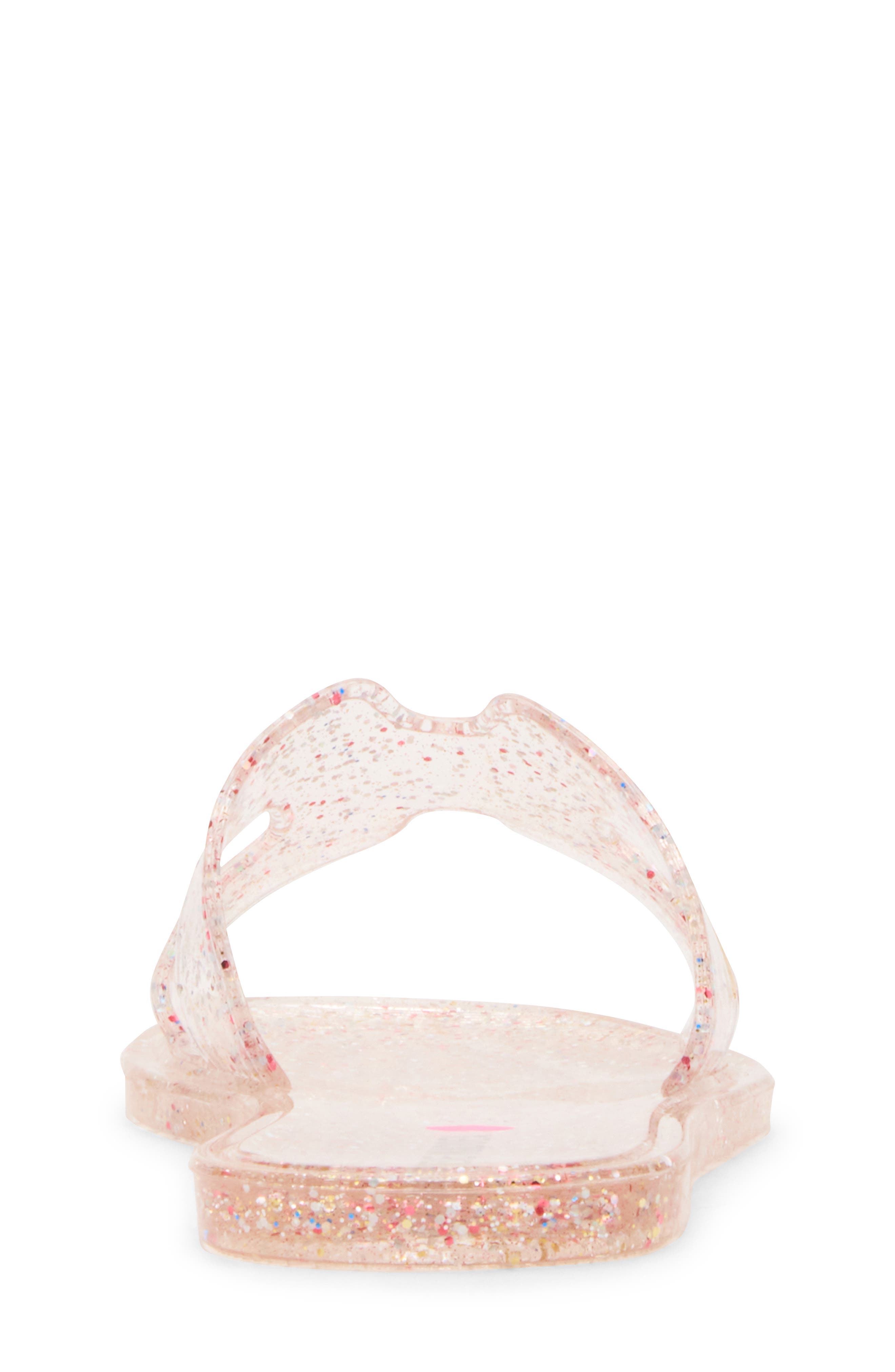 Steve Madden Kids' Jpop Jelly Slide Sandal, Alternate, color, Clear
