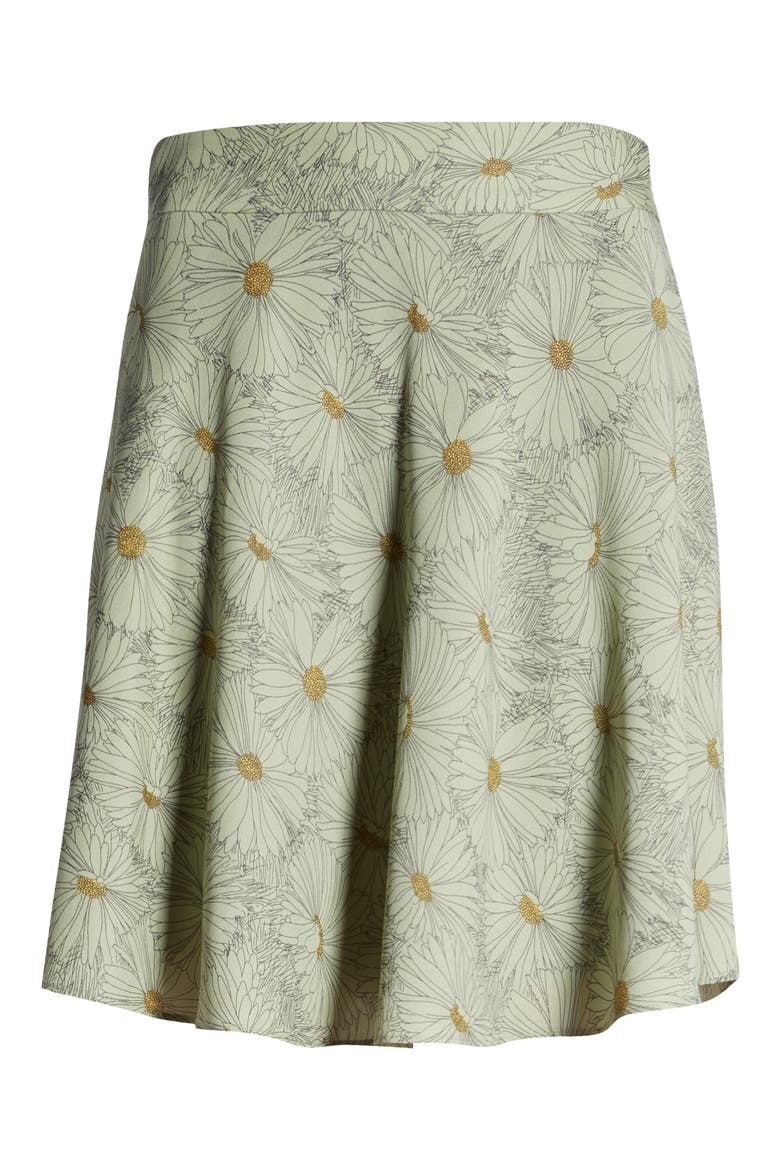 Ayre Miniskirt, Alternate, color, OLIVE DAISIES