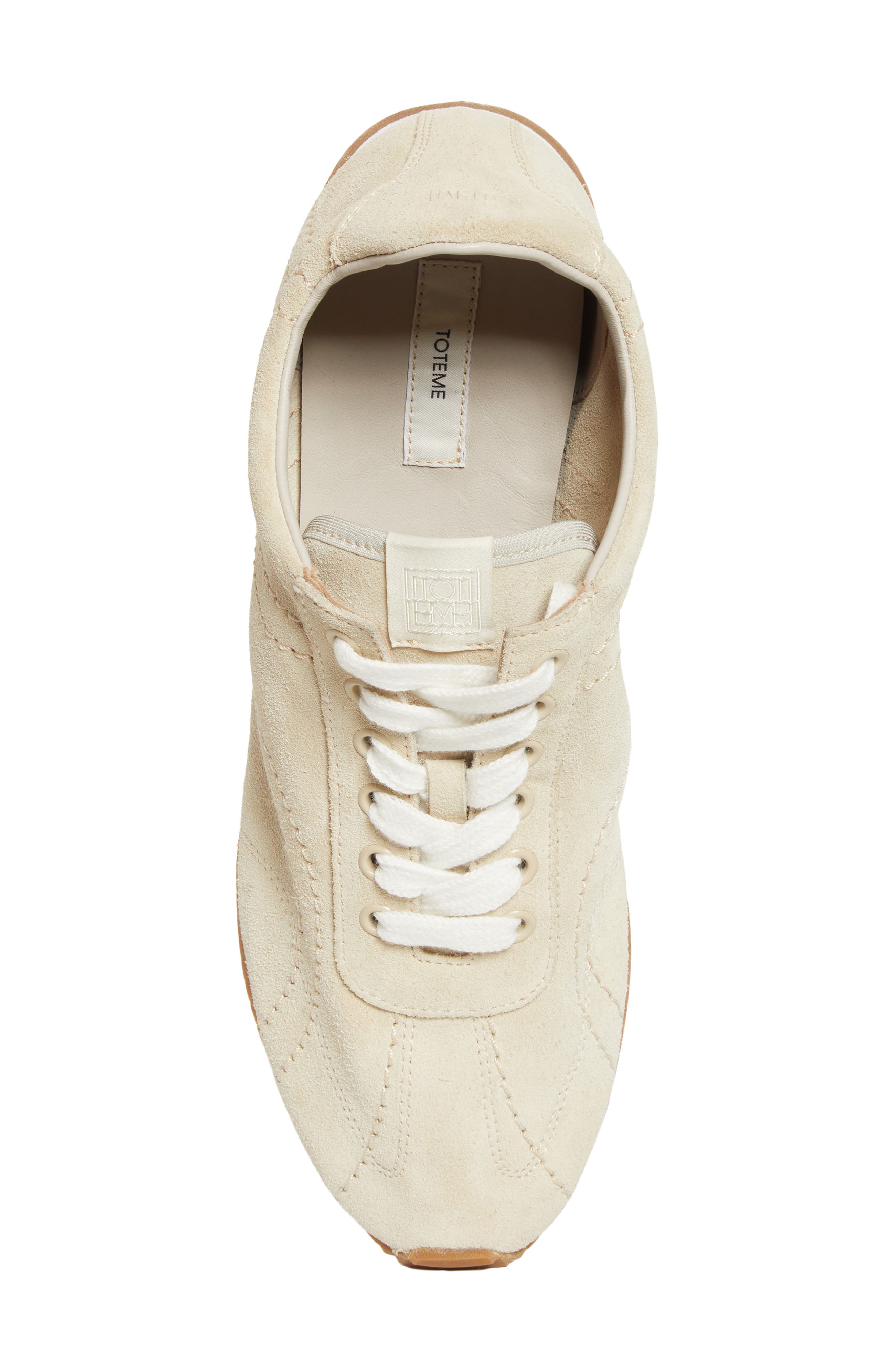 TOTEME Flex Sneaker, Alternate, color, Beige