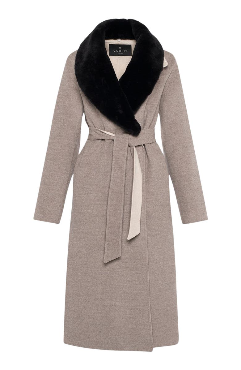 GORSKI Stroller Crafted from Loro Piana Wool, Alternate, color, Taupe/Beige