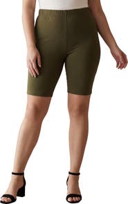 Jessica London Everyday Stretch Cotton Bike Short