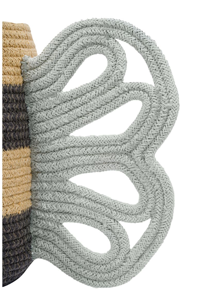 Mama Bee Basket, Alternate, color, BLACK