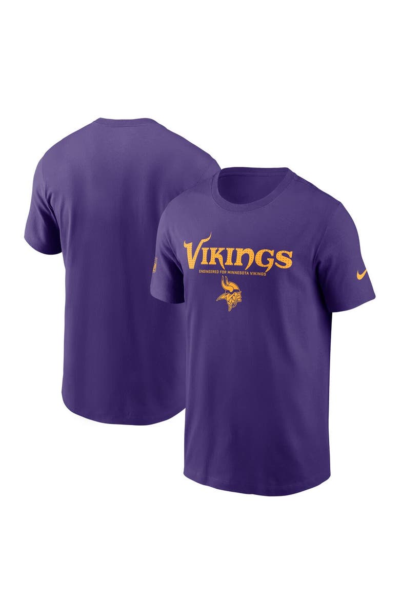 Nike Men's Nike Purple Minnesota Vikings Sideline Performance T-Shirt, Main, color, Purple