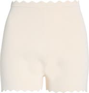ASTR the Label Scalloped Edge Knit Shorts