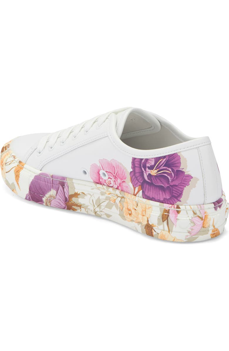 FERRAGAMO Borg Floral Print Low Top Sneaker, Alternate, color,