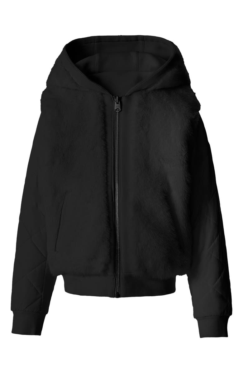 Mackage Kids' Mahala Reversible Hoodie, Main, color, Black