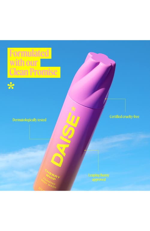 Daise Foaming Body Wash In Red