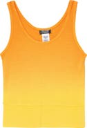 Truce Kids' Dip Dye Crop Rib Tank