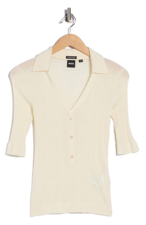 Fabyni Wool Polo Sweater