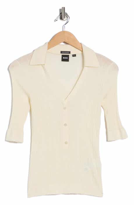 BOSS Fabyni Wool Polo Sweater