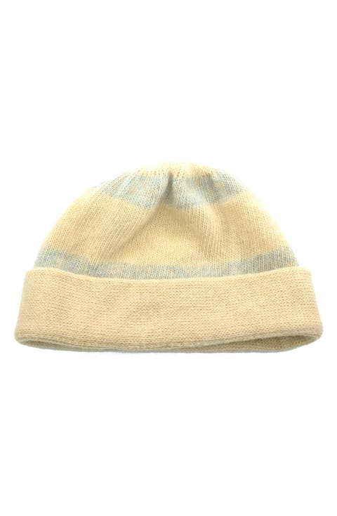 Stripe Cuff Beanie